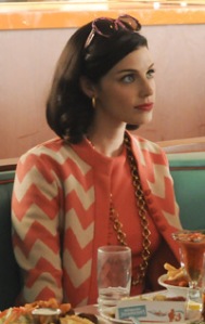 Megan from Mad Men, from my favourite episode of the season "Far Away Places".